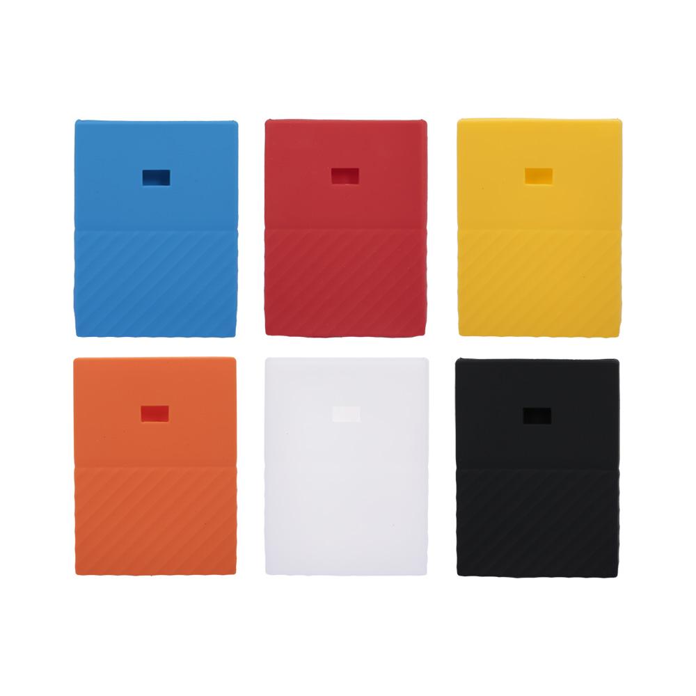 Hard Drive Silicone Case Hard Disk Non-Slip Protective Cover Scratch & Shock Proof Protector SleeveSSD Sheath For WD