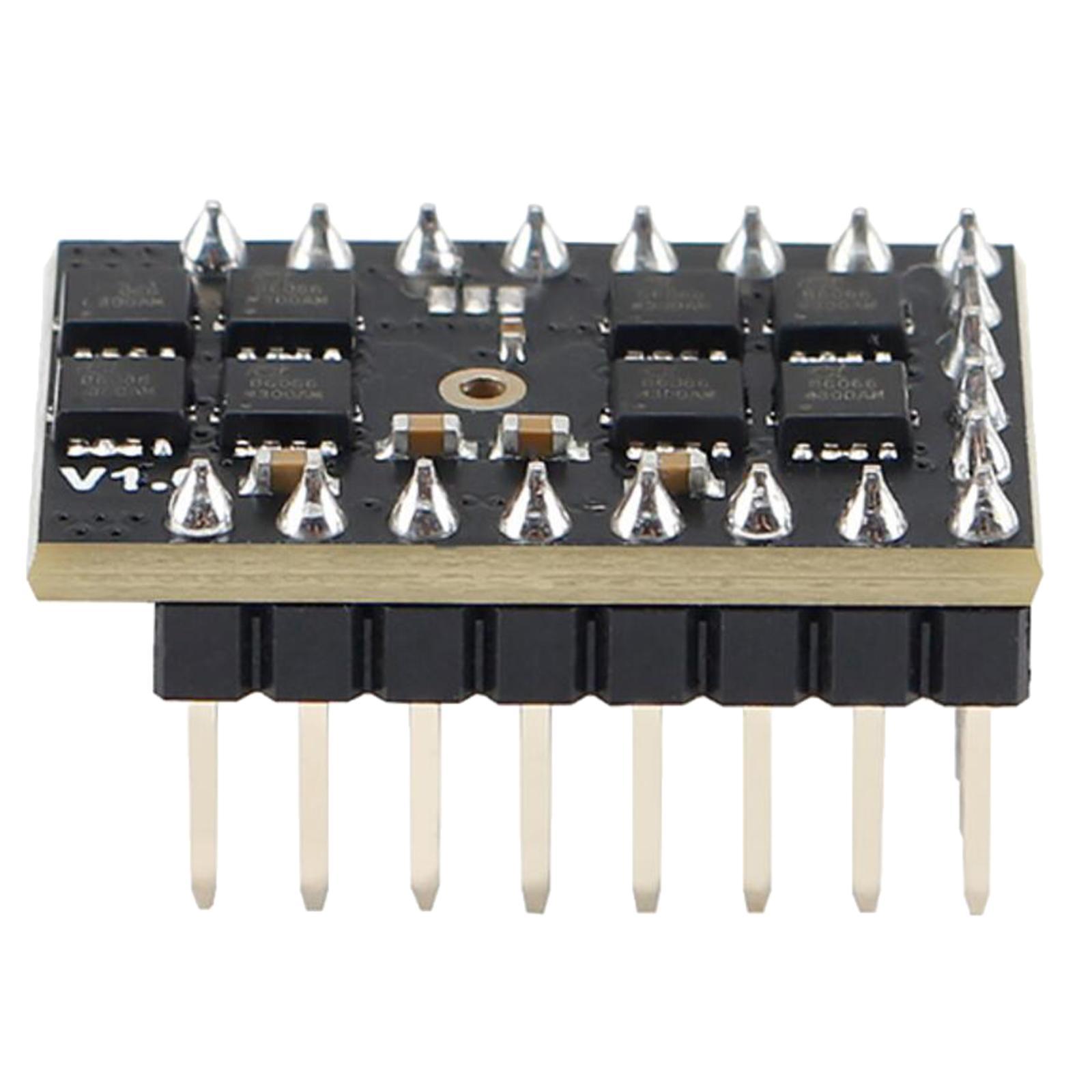 Qhv5160 Stepper Motor Driver, 4.2A, W/ Cooling Heatsink, Printer Parts Accessories, 8-60V Mute Driver High Power Silent