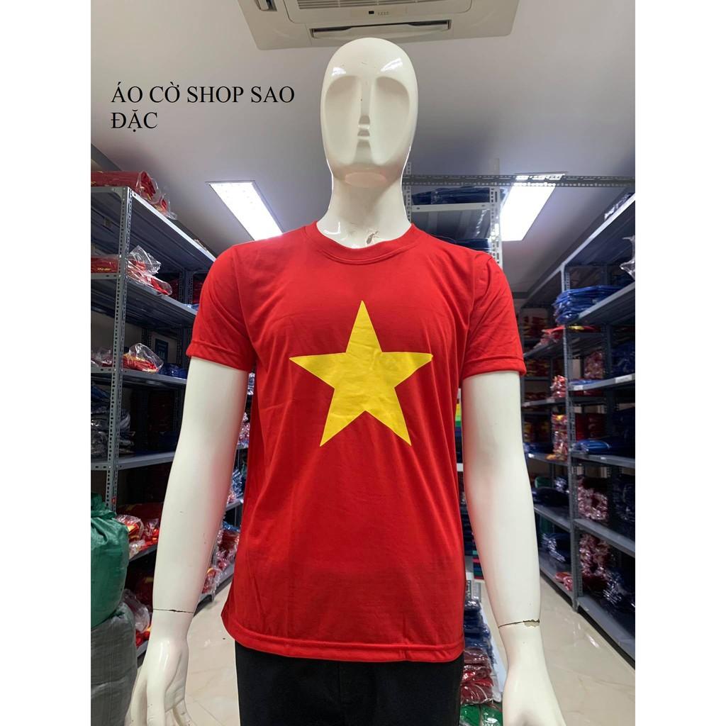 Áo cờ đỏ sao vàng nam nữ cờ đỏ sao đặc hàng shop Ocean Uniform