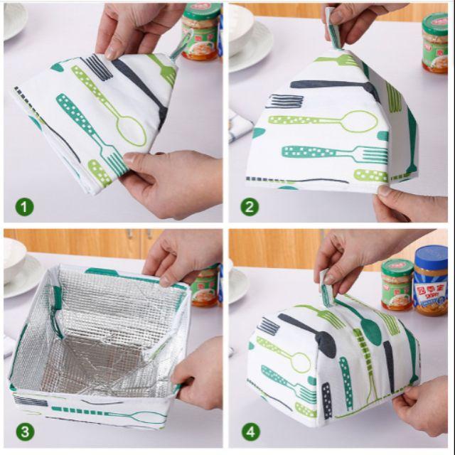 Lồng bàn giữ nhiệt xếp gọn được