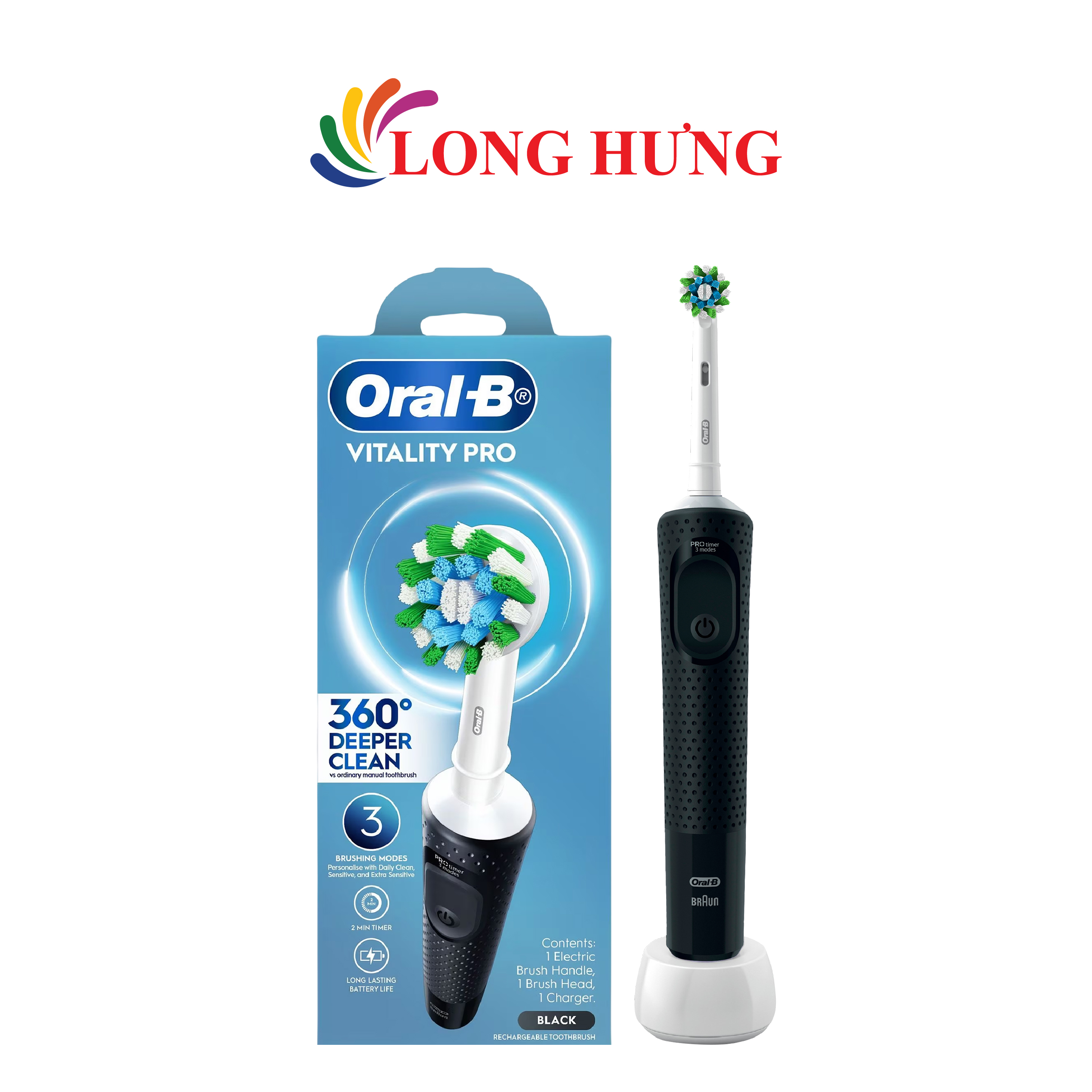 Bàn chải điện Oral-B Vitality Pro - Hàng chính hãng