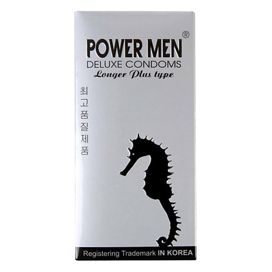 Hình ảnh BCS Kéo Dài Thời Gian Tốt Nhất Cá Ngựa Bạc Power Men Longer Plus Type Và Cá Ngựa Đen Power Men Long Shock Type - Che Tên Sản Phẩm