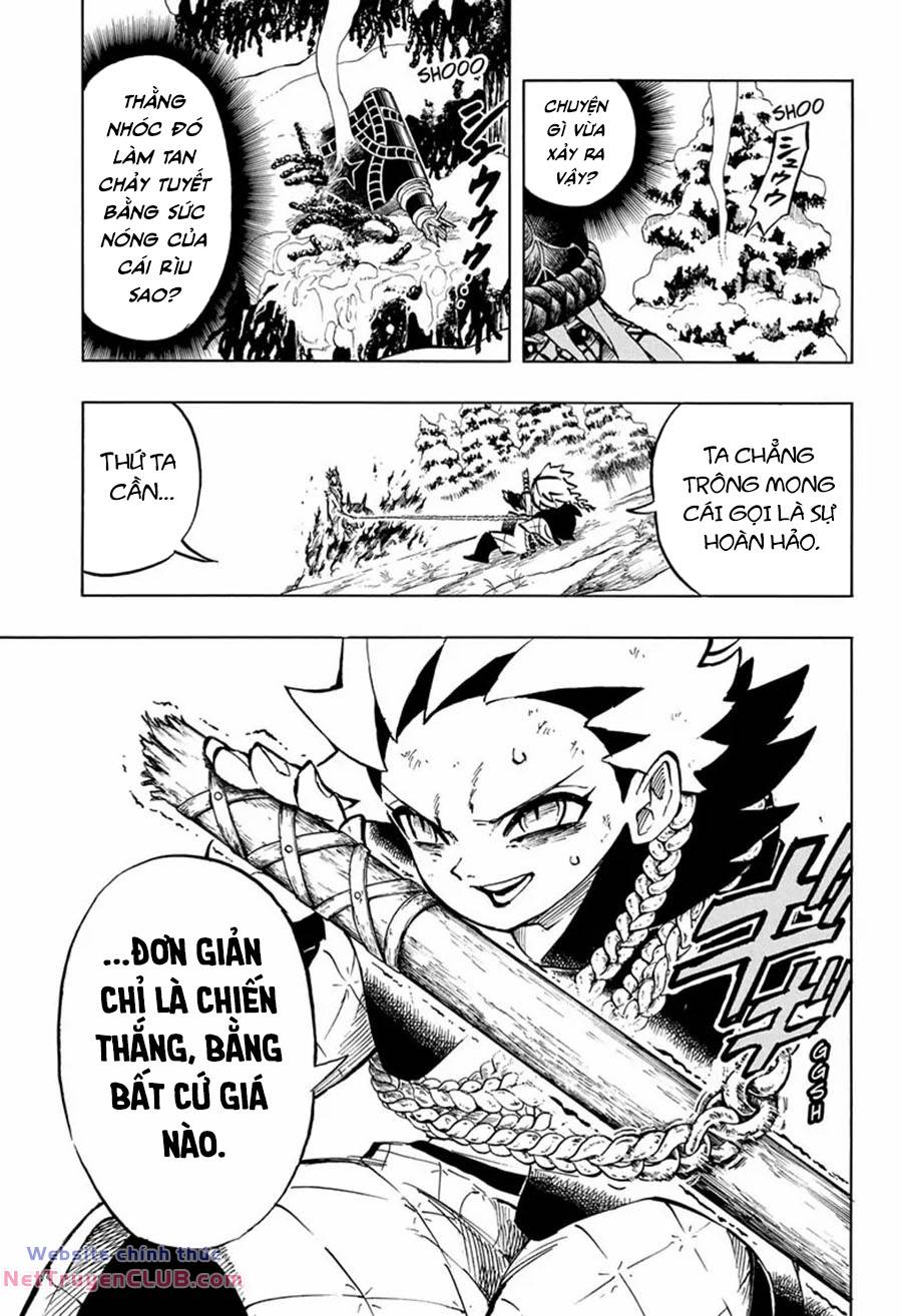 gill: "không ai có thể đánh bại ta khi ta dùng rìu!" chapter 14 15