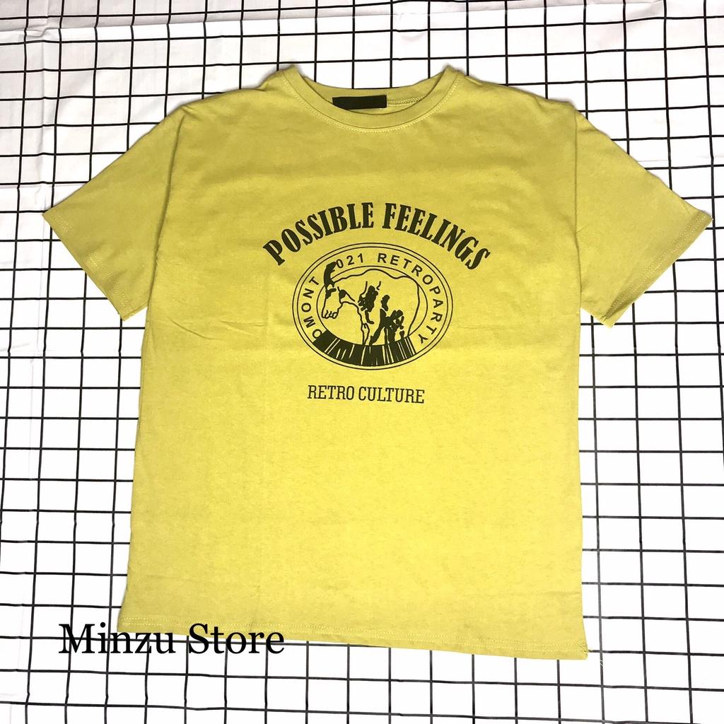 Áo phông nam nữ đẹp unisex tay lỡ Minzu form rộng dáng dài phông thun ulzzang cotton khô oversize ATMZ02