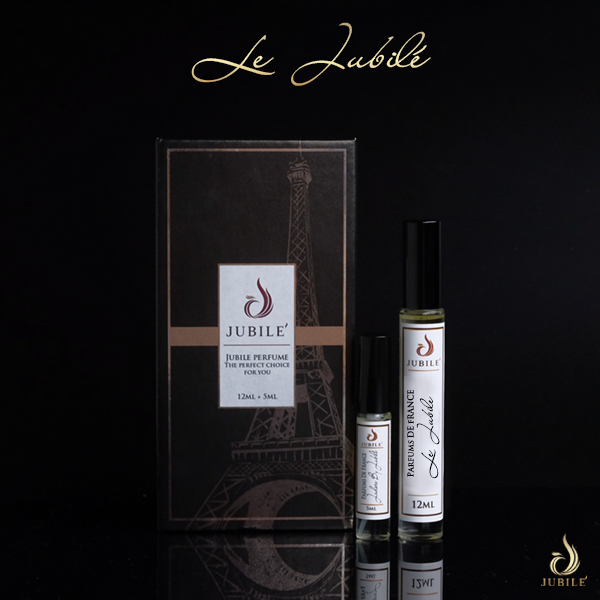 Le by Jubilé - Tinh dầu nước hoa Pháp nữ Dạng lăn 12ml Thơm Lâu, Sang Trọng, Quyến Rũ