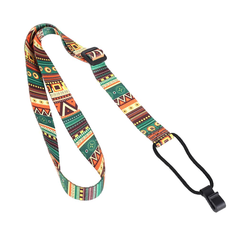 Sunnimix Dân Tộc Gió Đàn Ukulele Dây Đeo Đàn Guitar Acoustic Bass Đa Dụng