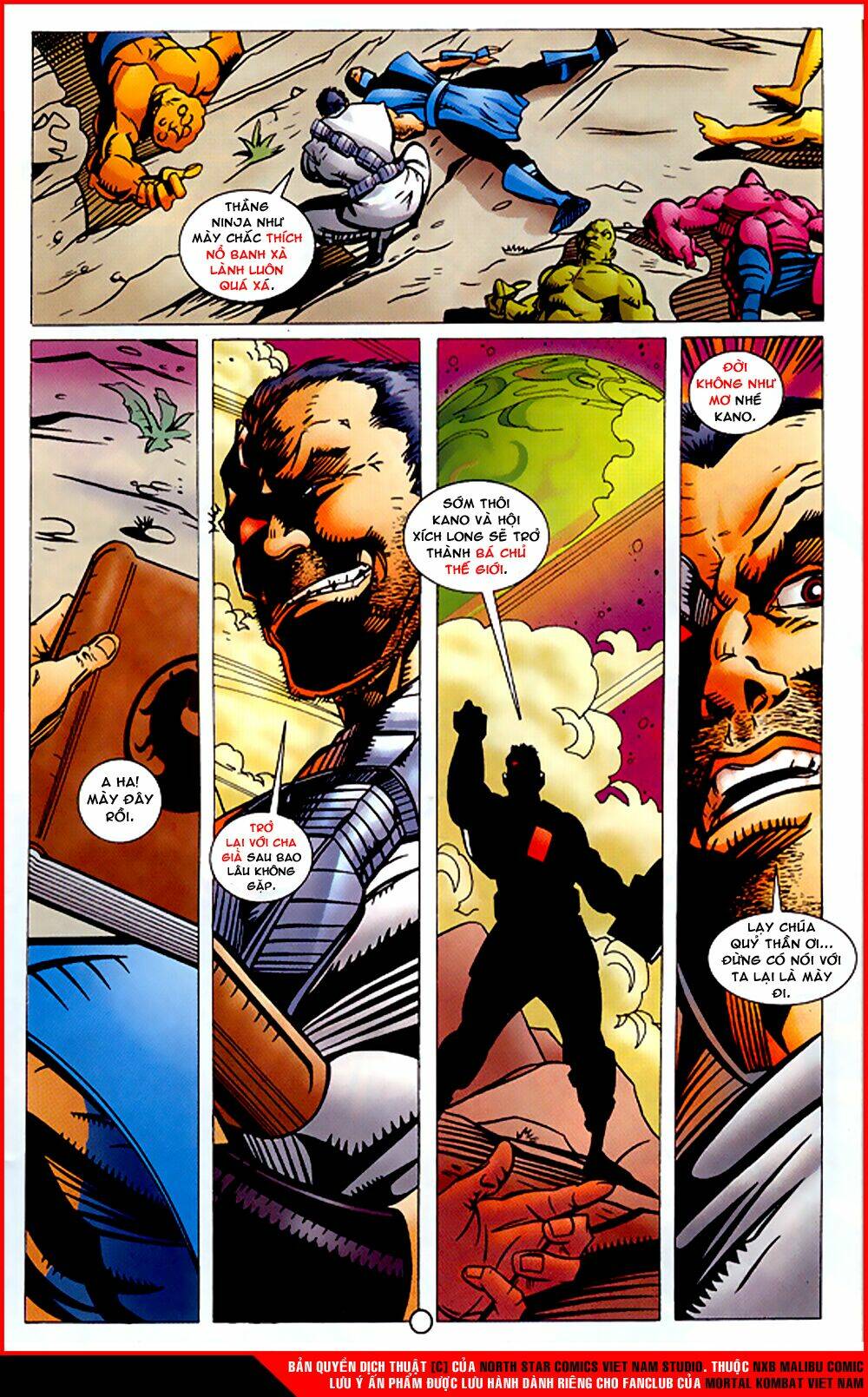 mortal kombat malibu comic chapter 6 6