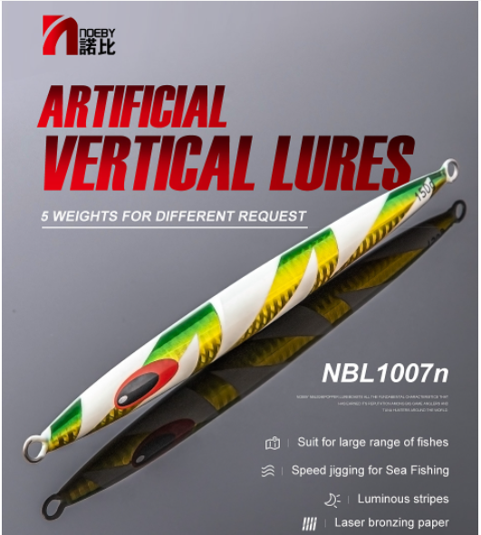 Mồi Jigging Noeby NBL 1007N,  100g, màu ngẫu nhiên