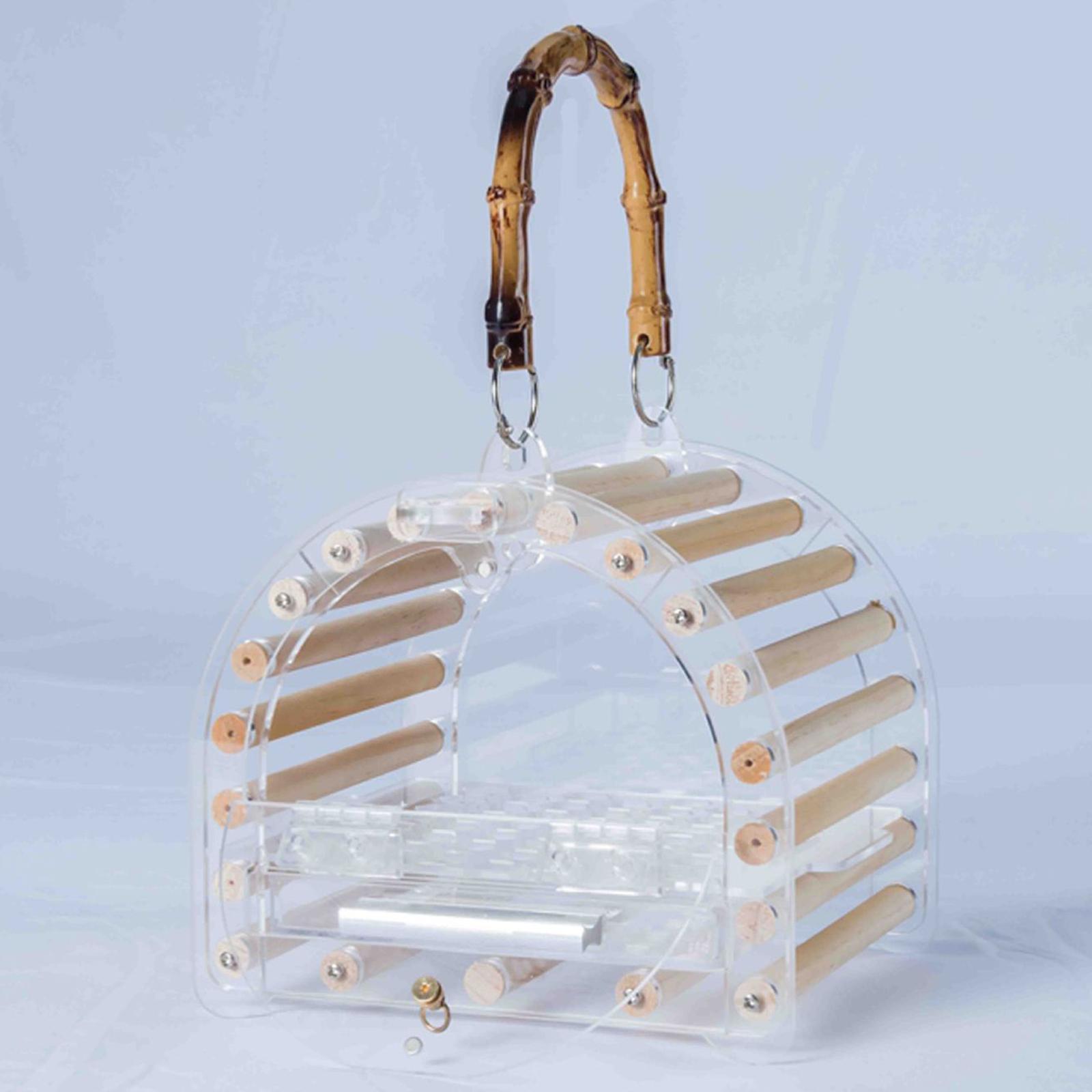 Bird Carrier Cage Pets Carrier Cage Cockatiel for Guinea Pig Finches Conures