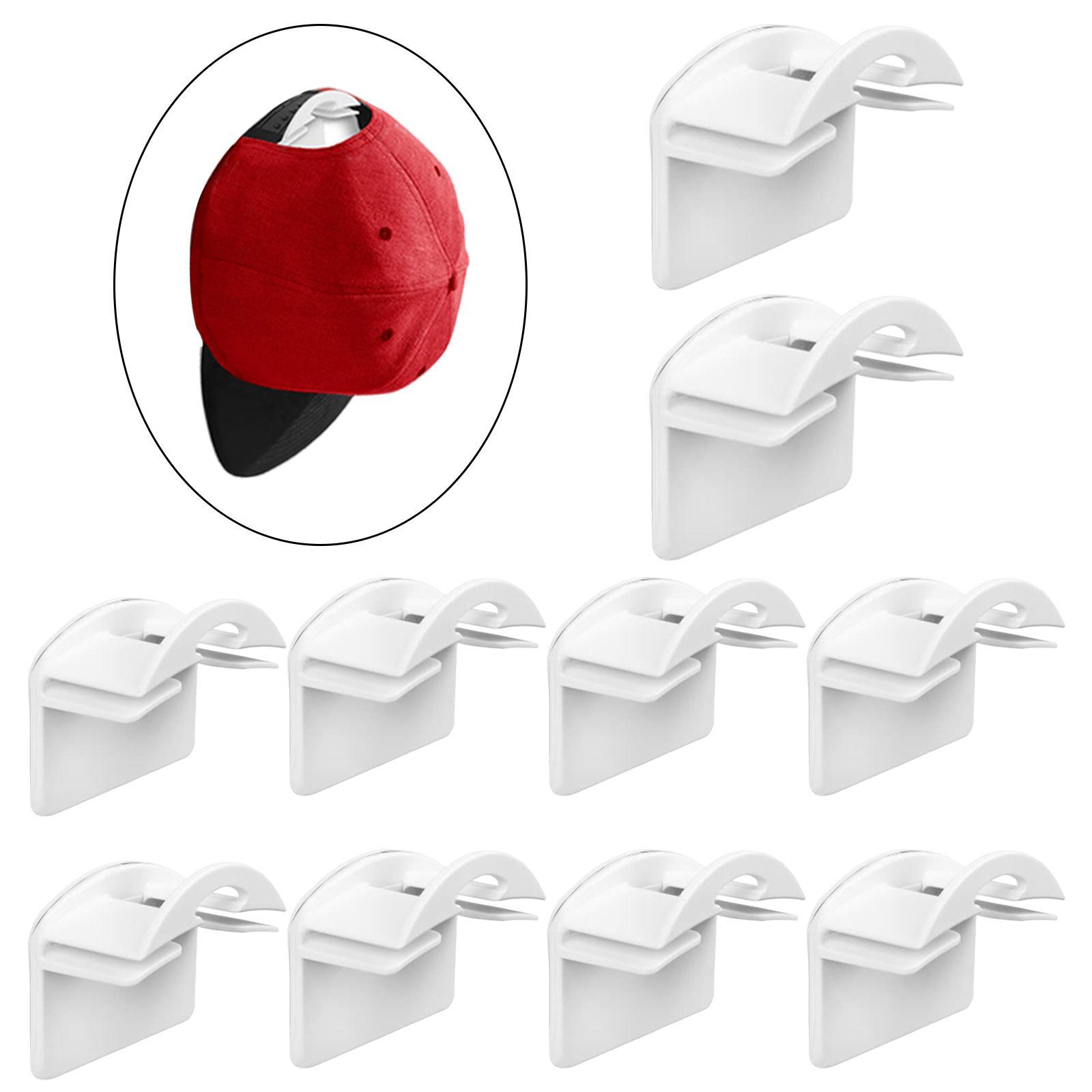 10x Hat Holder Rack Baseball Cap Storage Organizer Wall Mount Hanger
