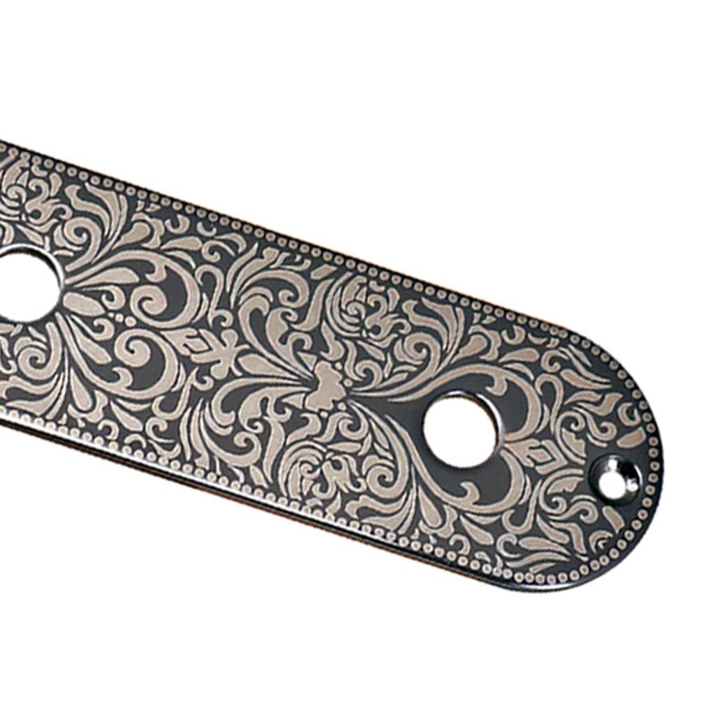 2 x Metal Guitar Control Plate Cover for TL Electric Guitar Replacement Parts