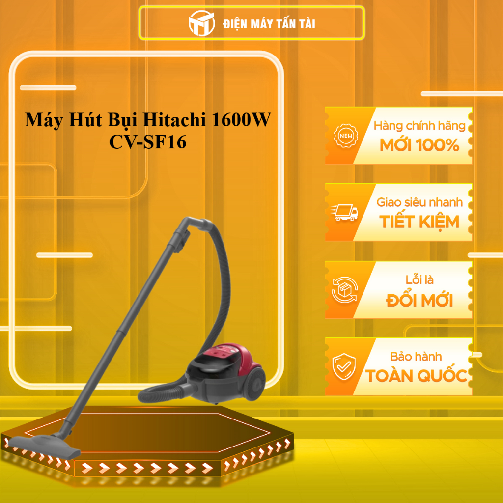 Máy hút bụi Hitachi CV-SF16 (24CV-BRE) - Hàng chính hãng