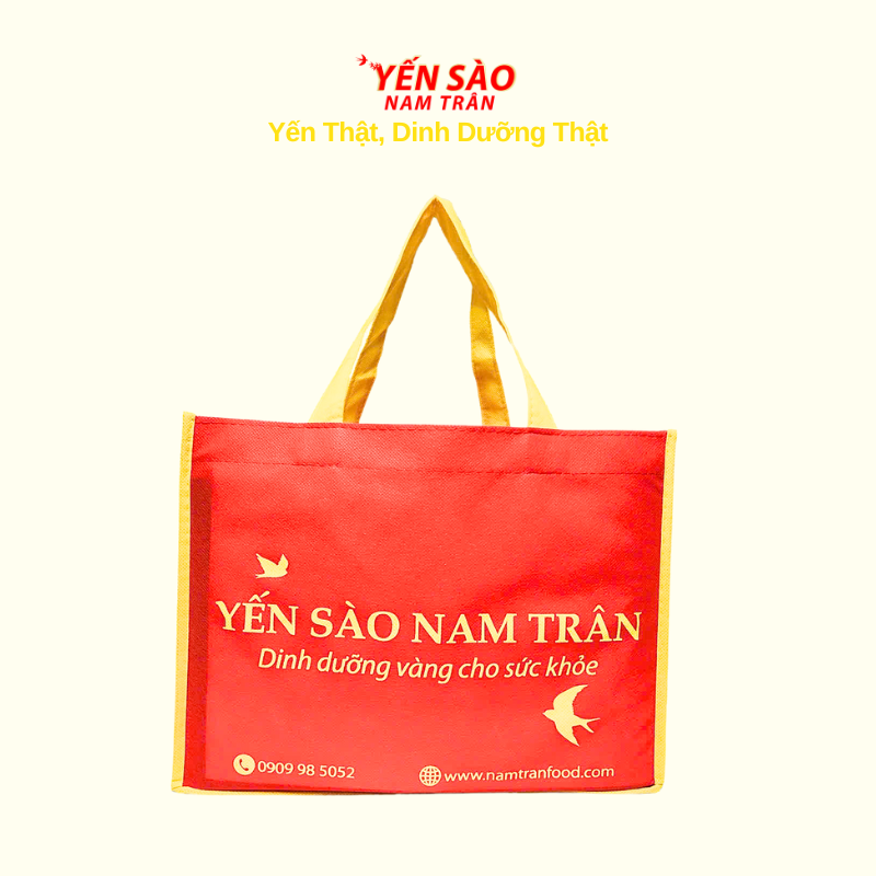 Tổ yến chưng Đường Ăn Kiêng NAM TRÂN 7 gram Tổ Yến Tươi giúp giảm mệt mỏi. Hộp (6 lọ x 70 ml)