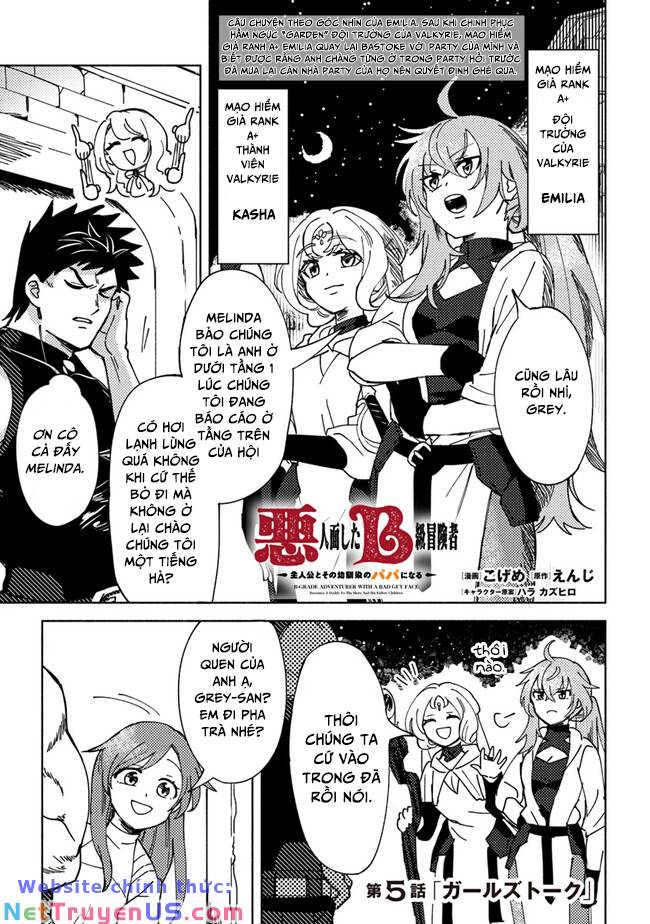 akuninzura shita b-kyuu boukensha - shujinkou to sono osananajimi-tachi no papa ni naru chapter 5.1 1