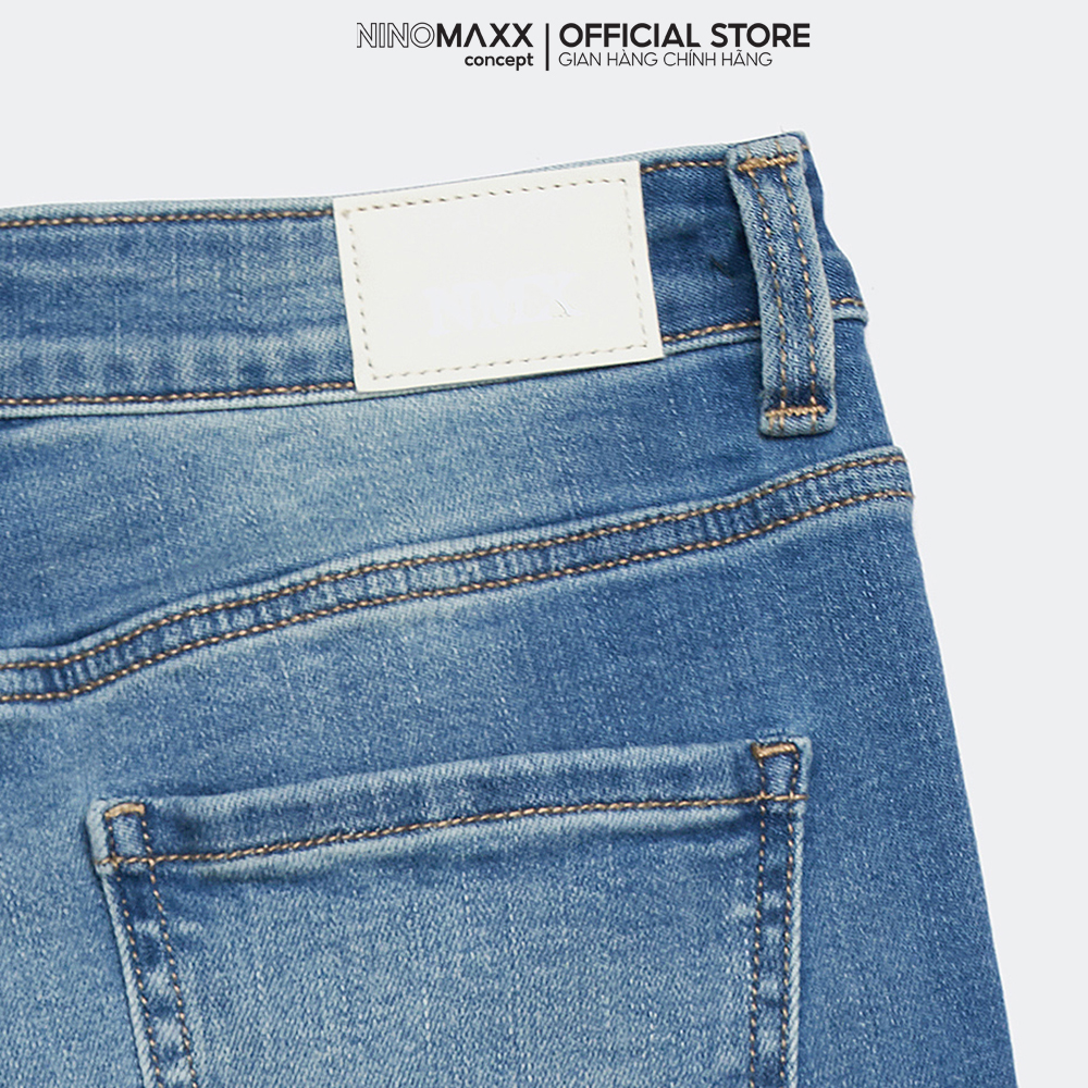 NINOMAXX Quần jean nữ thời trang form Straight fit 2207002