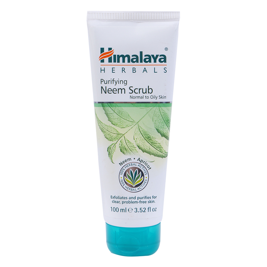 Kem Tẩy Da Chết Neem Cho Da Thường Đến Da Dầu Himalaya Herbals
