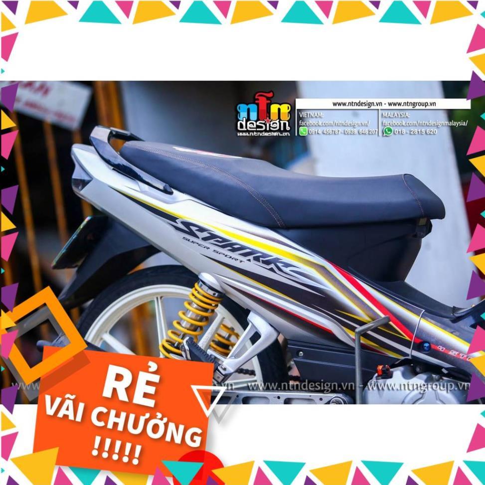 Tem Rời Sisius Mẫu Bạc Đen Đỏ