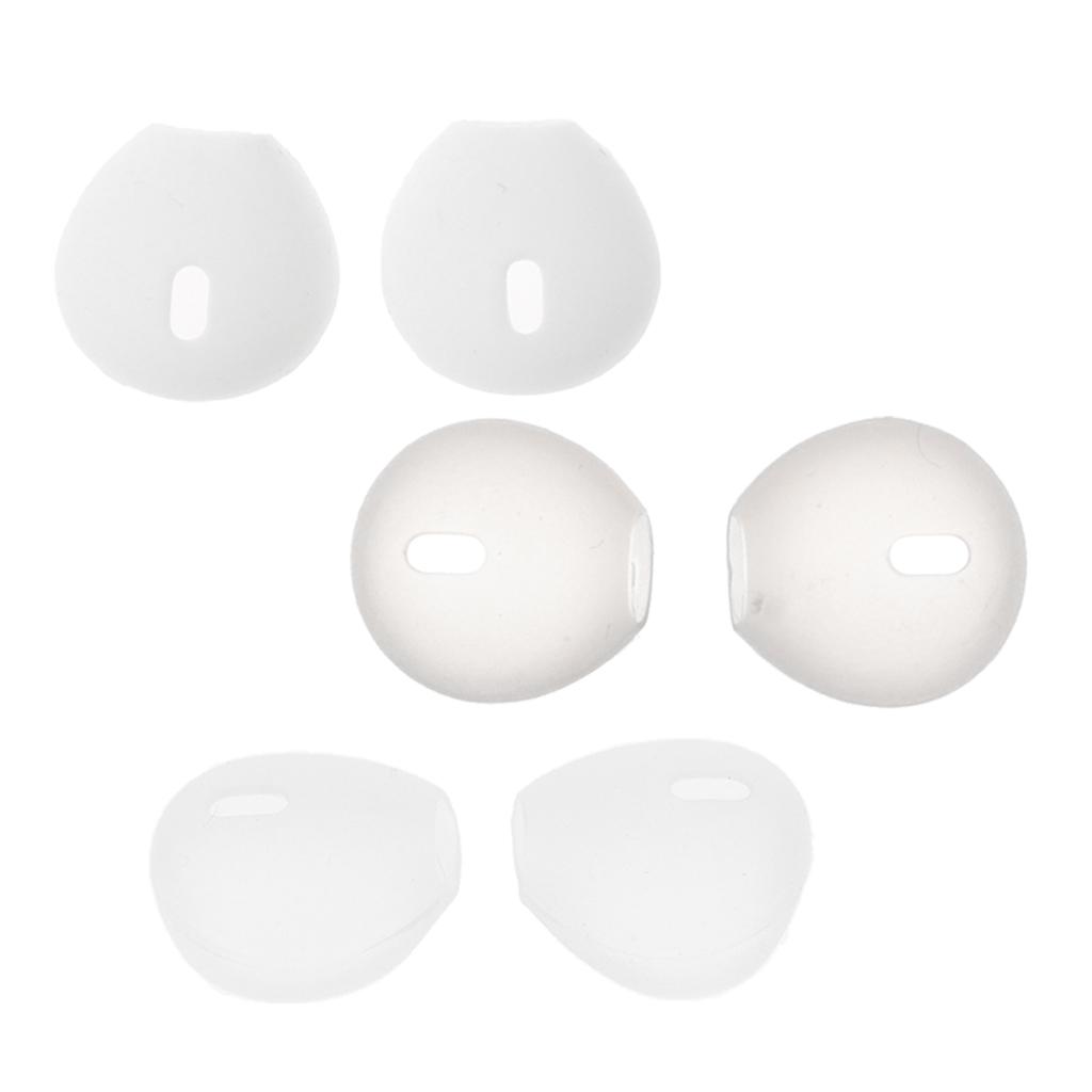 3 Đôi Silicone Eartips EarGels Nút Tai Nghe Bằng Đầu Tai Gel Nụ Tương Thích Rung iPhone 7 Tai Nghe Chụp Tai (Xá