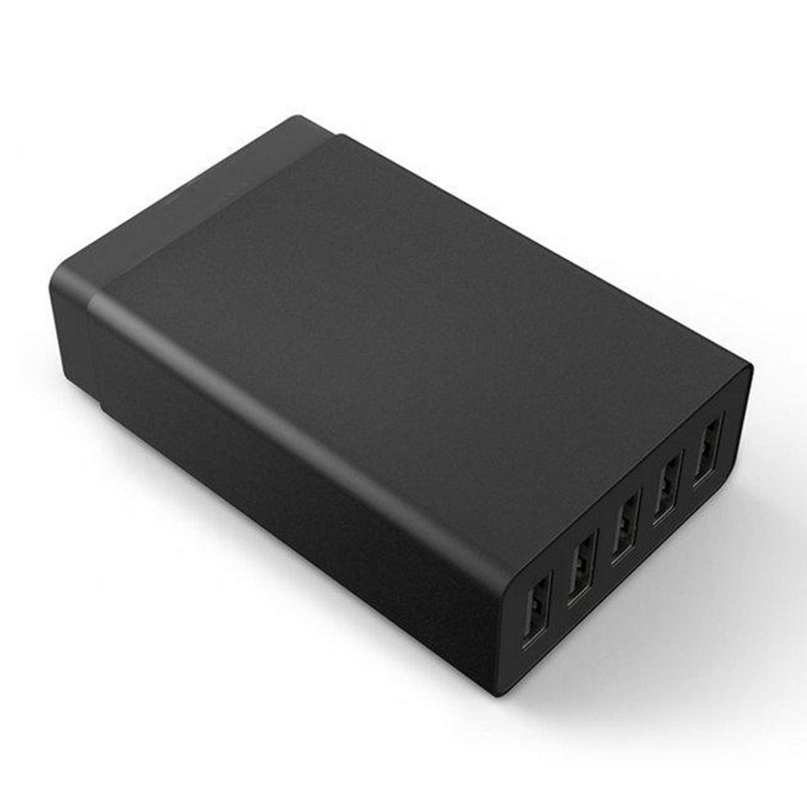 Safe Desktop Travel 6 USB Ports Charger Power Adapter Quick D Station