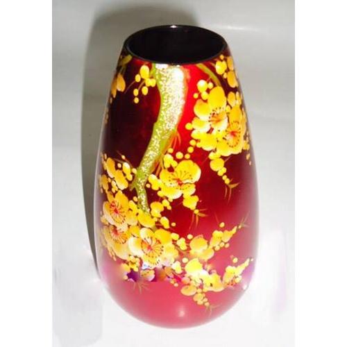 Bình bắp sơn mài cao cấp Thanh Bình Lê size 20x10 cắm hoa, trang trí nhà cửa, văn phòng, kệ tủ, làm quà tặng ý nghĩa