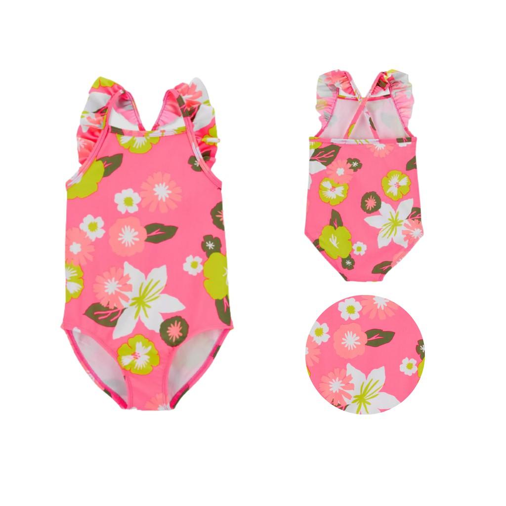 Đồ bơi cho bé, đồ bơi bé gái, bikini liền thân hàng xuất dư Xu Xu Kids size từ 3M đến 5 tuổi