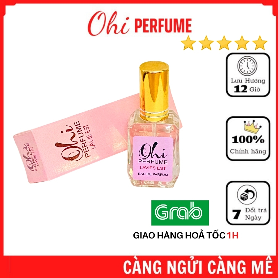 Nước Hoa Nữ Laviest 20ml Thơm Lâu Cuốn Hút, Nước Hoa Nữ Ưa Chuộng Cho Phụ Nữ