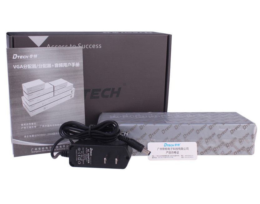 Bộ gộp tín hiệu VGA 2 vào 1 ra DTECH DT-7032 chính hãng