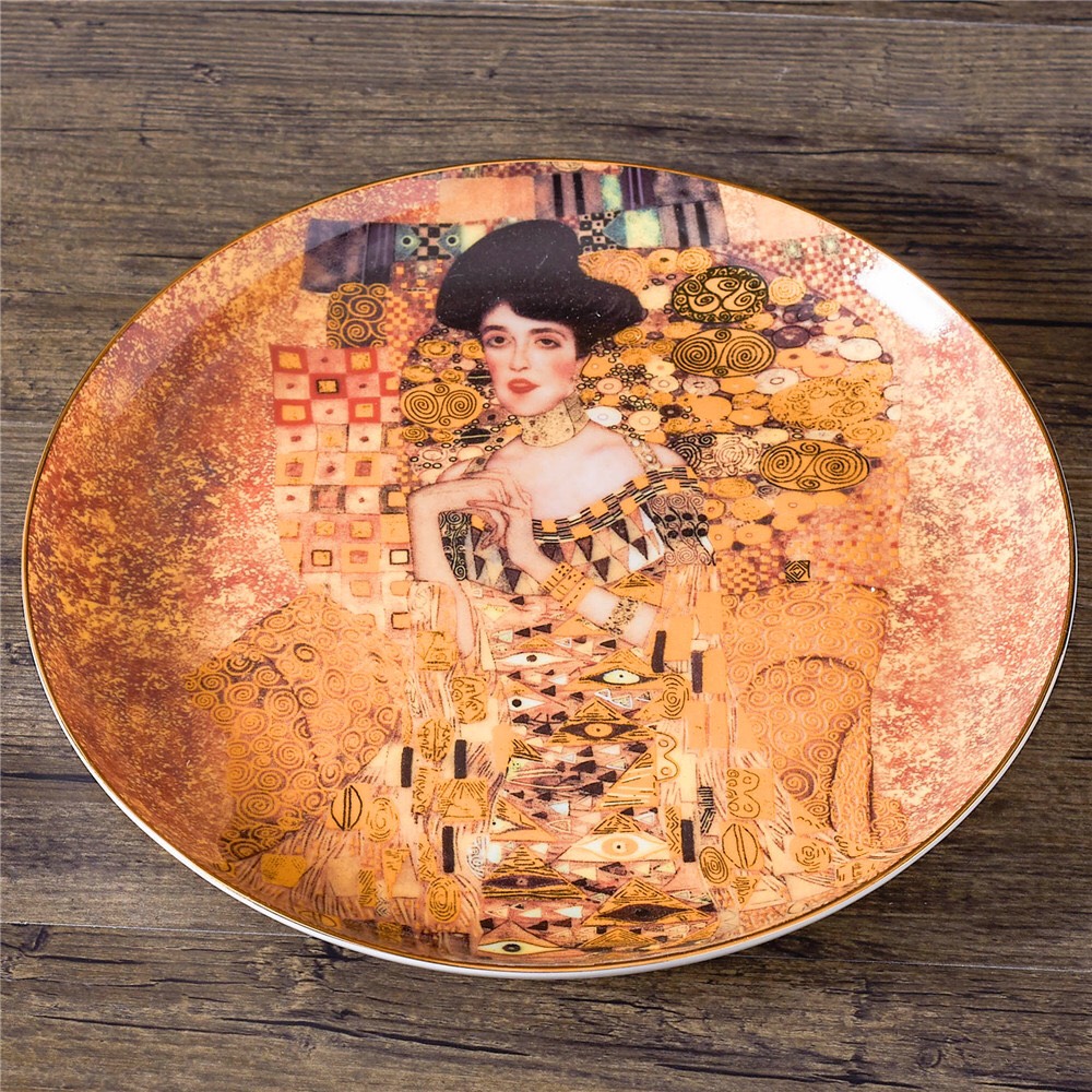 Đĩa sứ xương cao cấp 21cm ADELE 5566TM