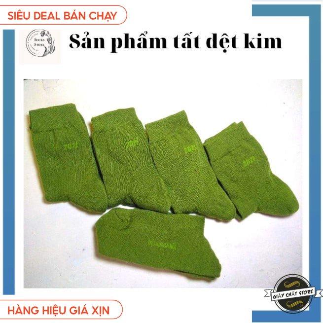 Tất dệt kim nam cao cổ màu xanh MÃ SQ1