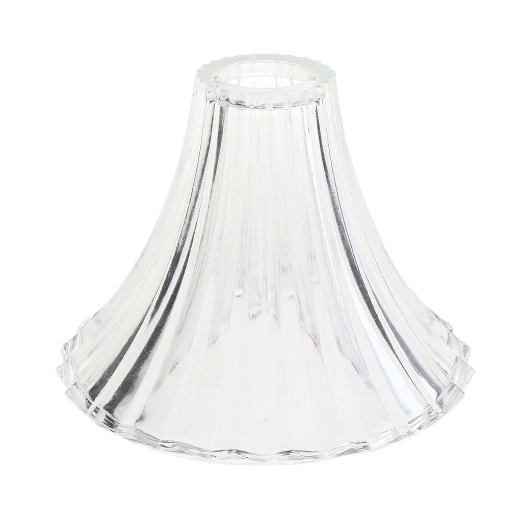 Creative E14 Lamp Shade Fabric Glass Lamp Shade Chandelier Clip-On Lamp Shade Set