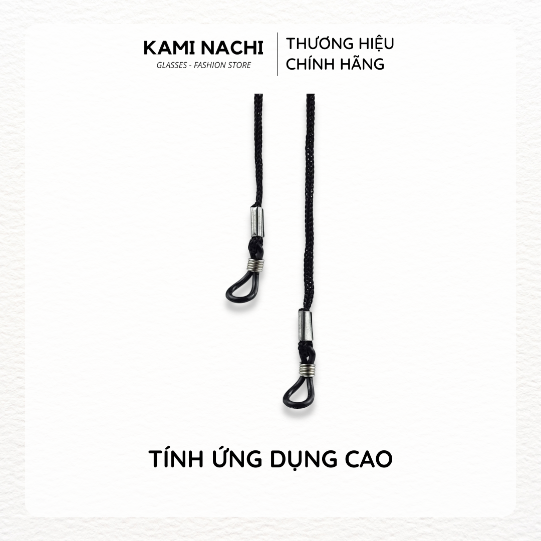 Dây đeo giữ chống trượt, chống rơi cho mắt kính chất liệu dây vải KAMI NACHI