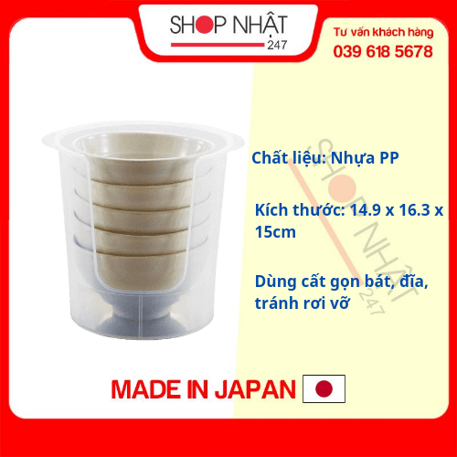 Hộp đựng bát thông minh Nhật Bản