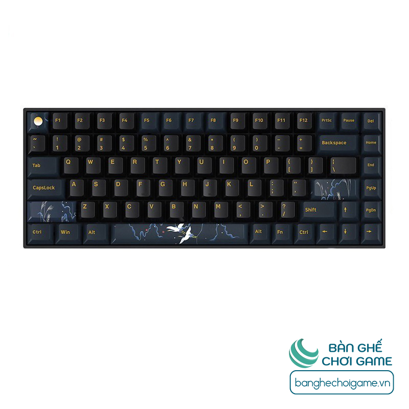 Bàn phím cơ không dây Newmen GM840 Pro Hạc Trăng Mây / Gateron G-Pro/ Hot Swap - Hàng chính hãng