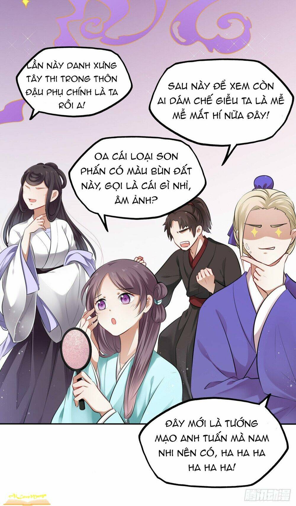 vương phi thật thích trang điểm chapter 15 17