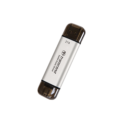 Ổ cứng di động SSD Transcend 512GB/1TB/2TB ESD310 USB 3.2 Gen2x1 (hồng/bạc/đen) – Hàng Chính Hãng