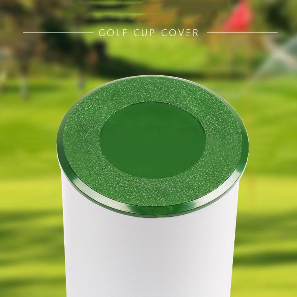 Durable Golf Hole Putting Cup Golfing Holes Protective Golf Accessories Set Golf Practice Aids Protector Cover for Golf Training Outdoor