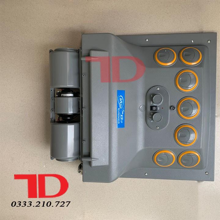 Dàn lạnh chế xe ô tô 515 537x495x153mm loại 12V, Dàn Lạnh Chế 515 mẫu mới 5 cửa loại 12V - SL5000 KT 540x170x600mm