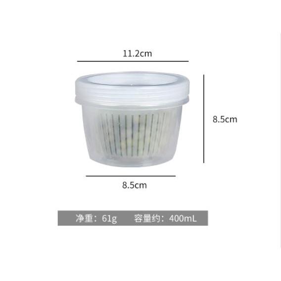 Rổ mini đựng hành tỏi có nắp