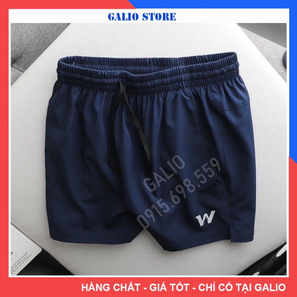 Quần Đùi Nam Thể Thao mặc nhà quần short thể thao nam vải gió mềm mịn thoải mái - GALIO