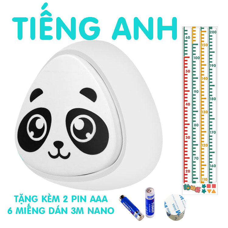 Bộ Chạm Nhảy Tăng Chiều Cao Cho Bé Tiếng Việt Tiếng Anh Tự Động Đếm Màu Sắc Dễ Thương Bafaby 307