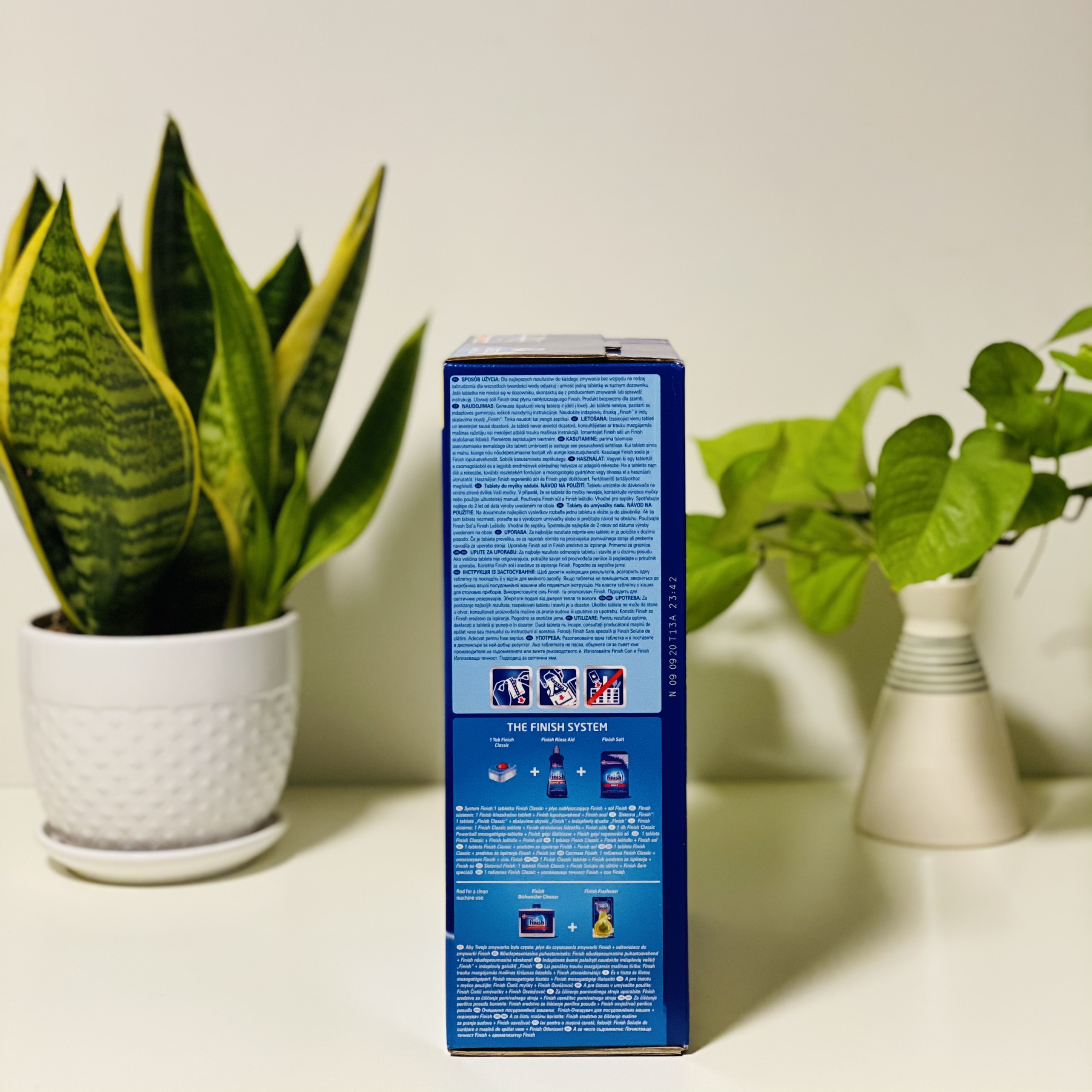 Viên rửa bát Finish Classic - 100 viên / hộp