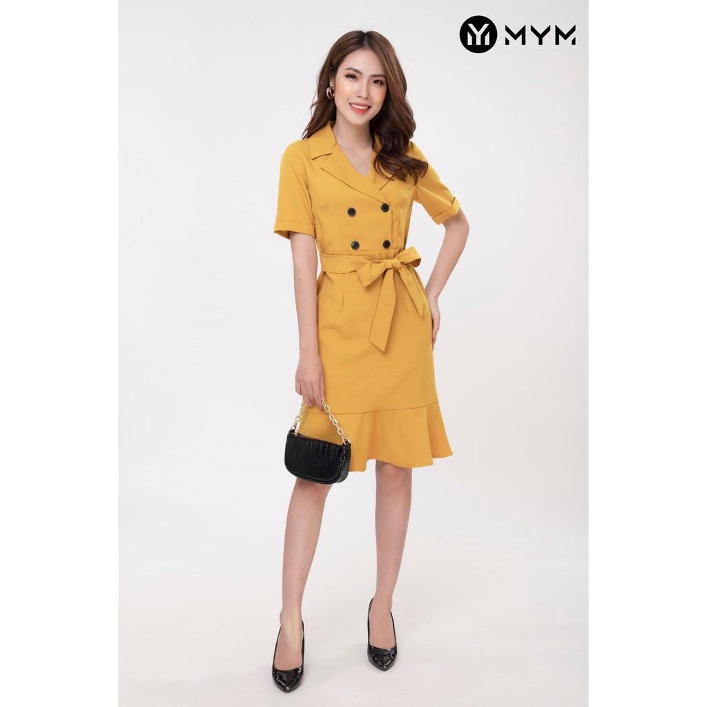 Váy Công Sở MYM Thắt Nơ Eo Đuôi Cá - MYM_SHOP- MYM00012