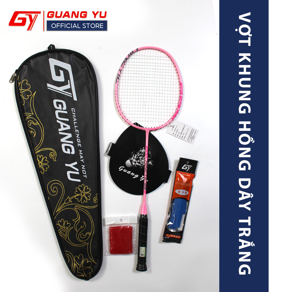 Vợt Cầu Lông Chính Hãng GUANGYU 4U Công Nghệ KINETIC 995 Full Carbon Siêu Nhẹ 84G, Công Thủ Toàn Diện Lưới Căng Sẵn 10KG - KN03