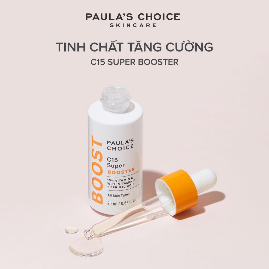 Tinh chất tăng cường làm sáng da chống lão hóa chứa Vitamin C Paula's Choice C15 Super Booster (Mã 7770)