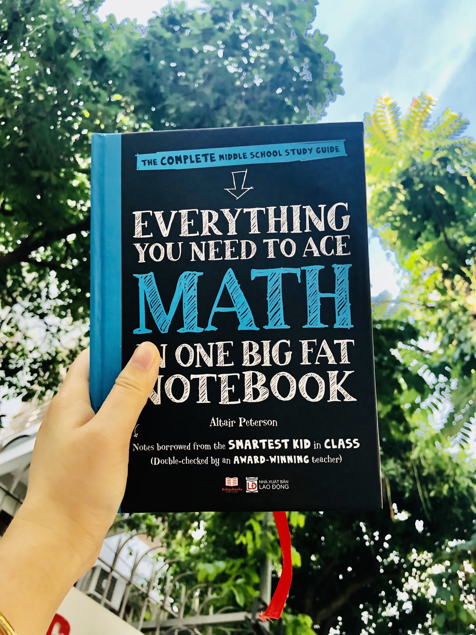 Sách Everything You Need To Ace Maths Big Fat Notebooks - Tổng Hợp Kiến Thức Toán Học Từ Toán Lớp 4 Đến Toán Tớp 9 - Á Châu Books, Bìa Cứng In Màu