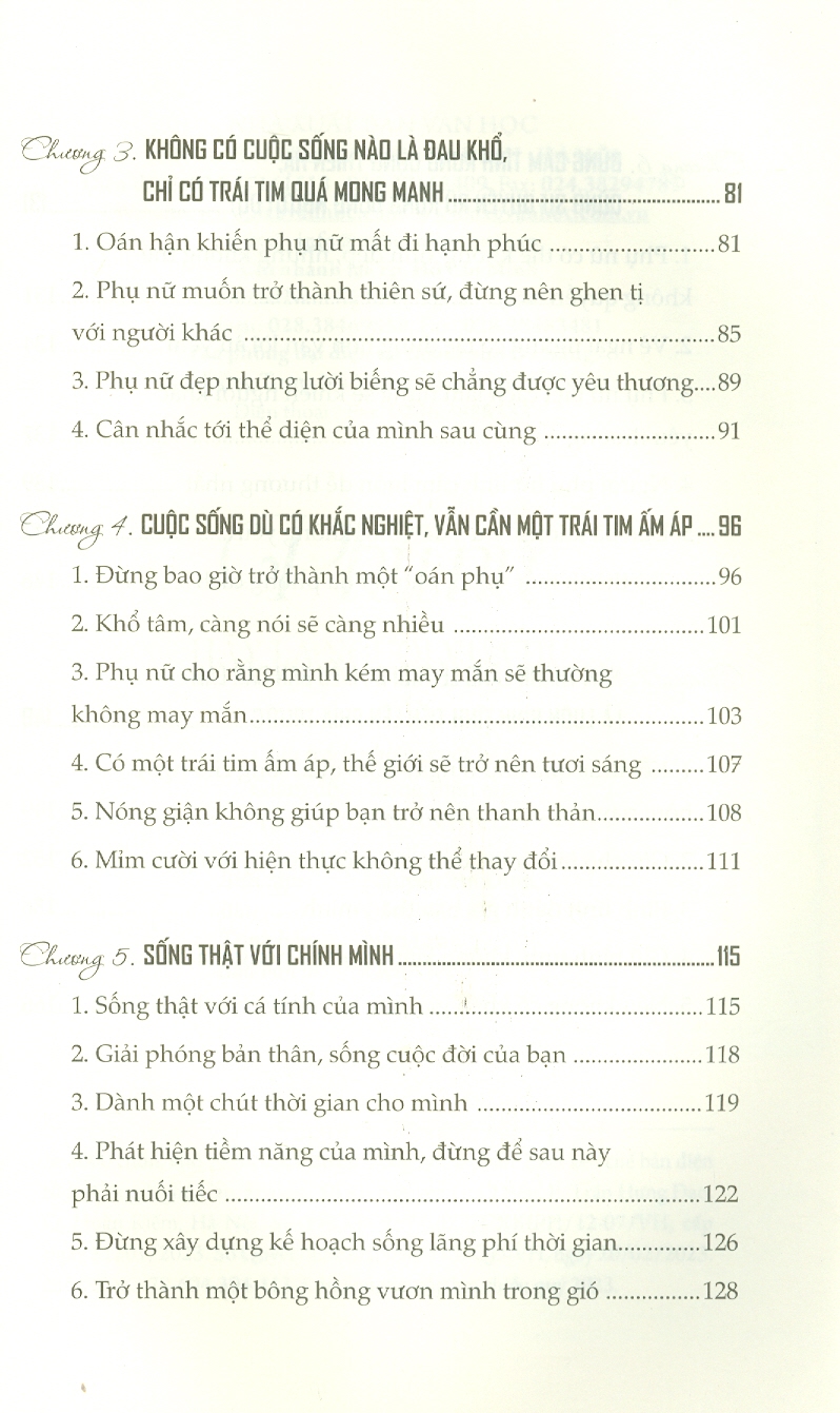 BÁCH KHOA THƯ DÀNH CHO PHỤ NỮ - Phụ Nữ Hãy Là Người Vừa Đủ – Thanh Hương biên soạn – Liên Việt Books – NXB Văn Học