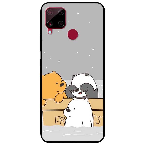 Ốp lưng dành cho Realme C15 mẫu 3 Chú Gấu 1