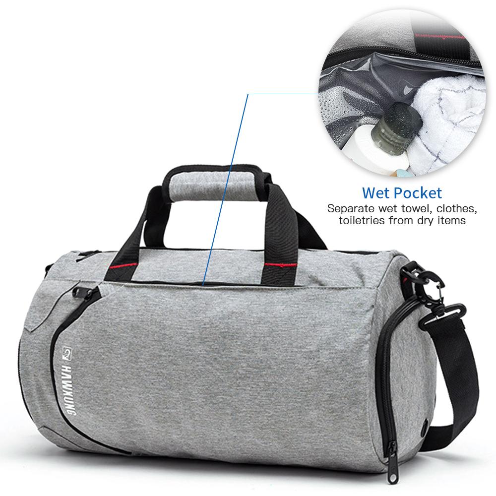 Túi du lịch 33L có ngăn đựng giày và túi, không thấm nước, dành cả nam và nữ