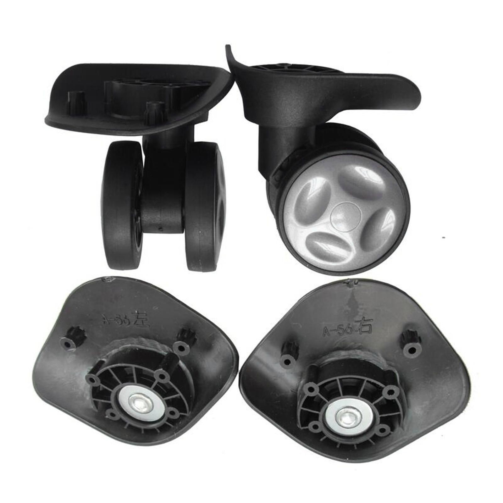 2 Pieces Suitcase Luggage Swivel Caster Wear Resistant Repair Luggage Wheels