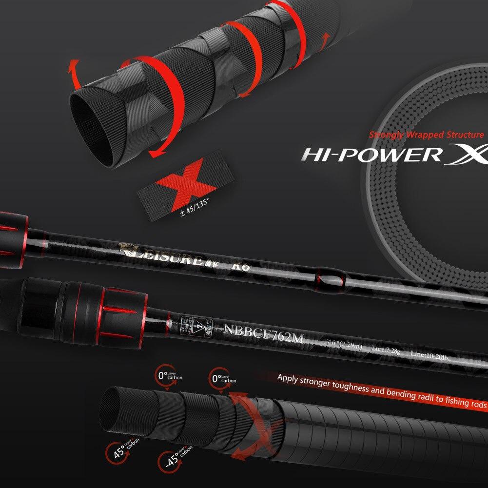 Cần câu lure 2 khúc Noeby Leisure K6 Carbon xoắn cao cấp Phukiencaulure25 cần câu Noeby K6